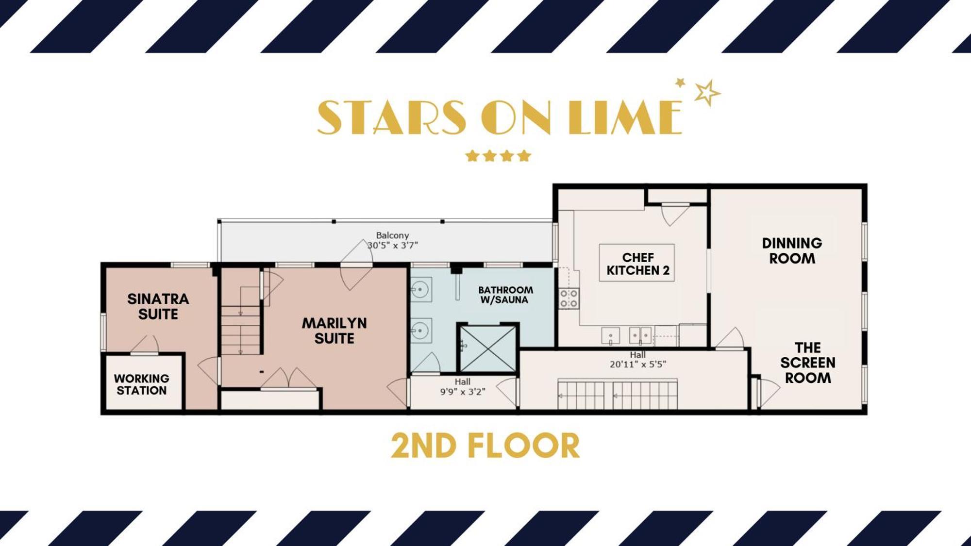 Hollywood Glam Themed Manor With Sauna For 12-people *