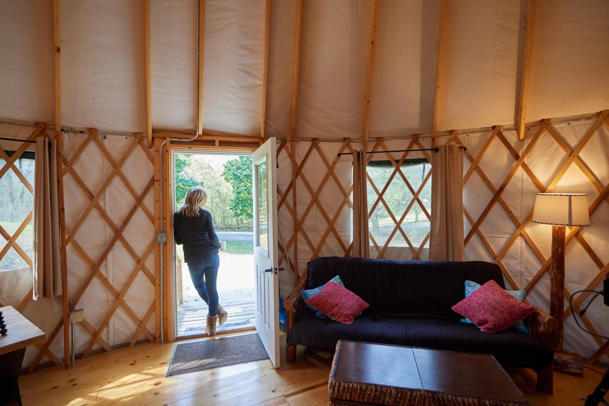 Circle M Camping Resort Yurt * Lancaster
